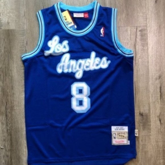 kobe bryant 8 jersey blue